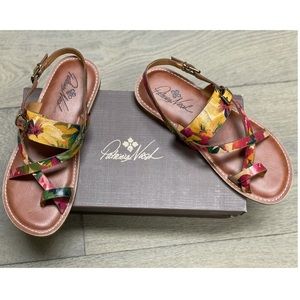Patricia Nash Fidella Leather Sandal 9.5 NWB!